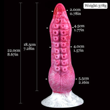 🦑 STEBOS – Lifelike 8.6 - Inch Fantasy Octopus Tentacle Dildo for Anal Play - BeastGasm