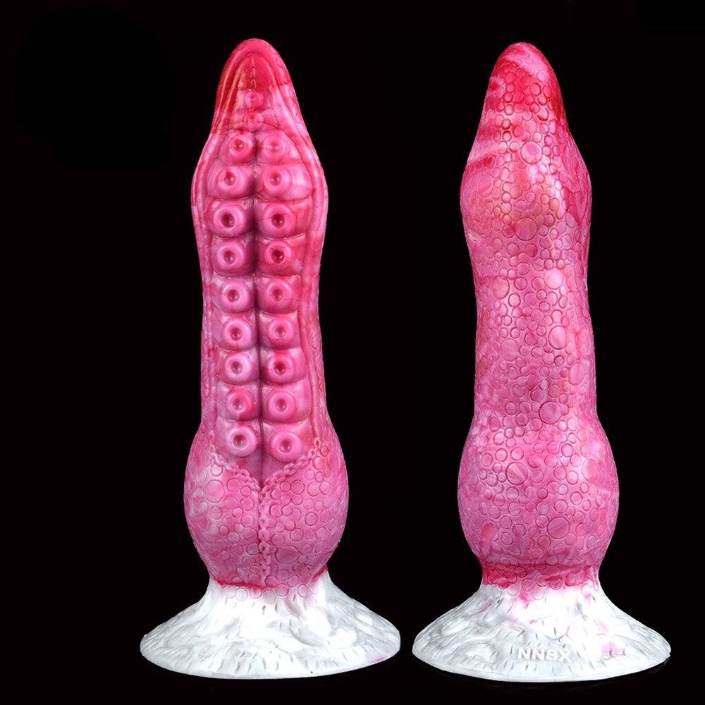🦑 STEBOS – Lifelike 8.6 - Inch Fantasy Octopus Tentacle Dildo for Anal Play - BeastGasm