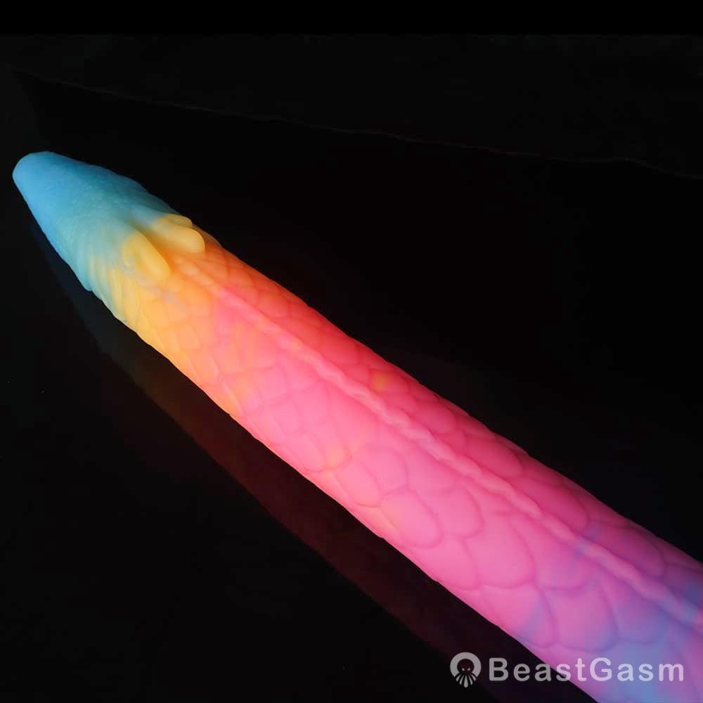 Suction Cup Eel Tentacle – Deep, Soft & Luminous - BeastGasm