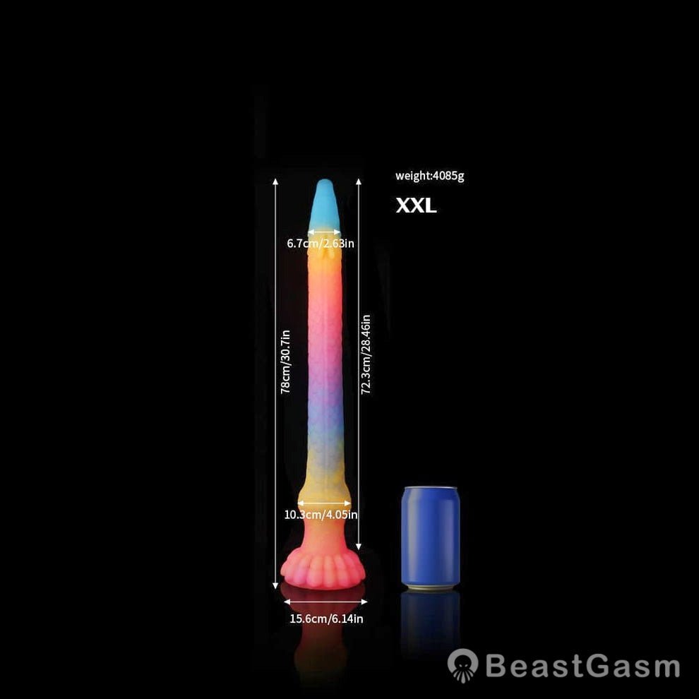 Suction Cup Eel Tentacle – Deep, Soft & Luminous - BeastGasm