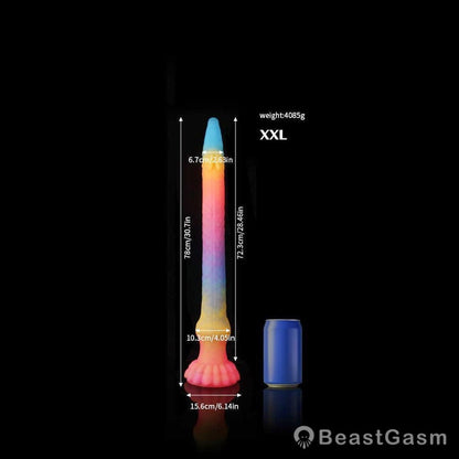 Suction Cup Eel Tentacle – Deep, Soft & Luminous - BeastGasm