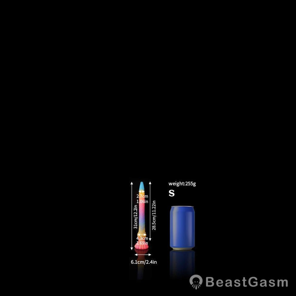 Suction Cup Eel Tentacle – Deep, Soft & Luminous - BeastGasm