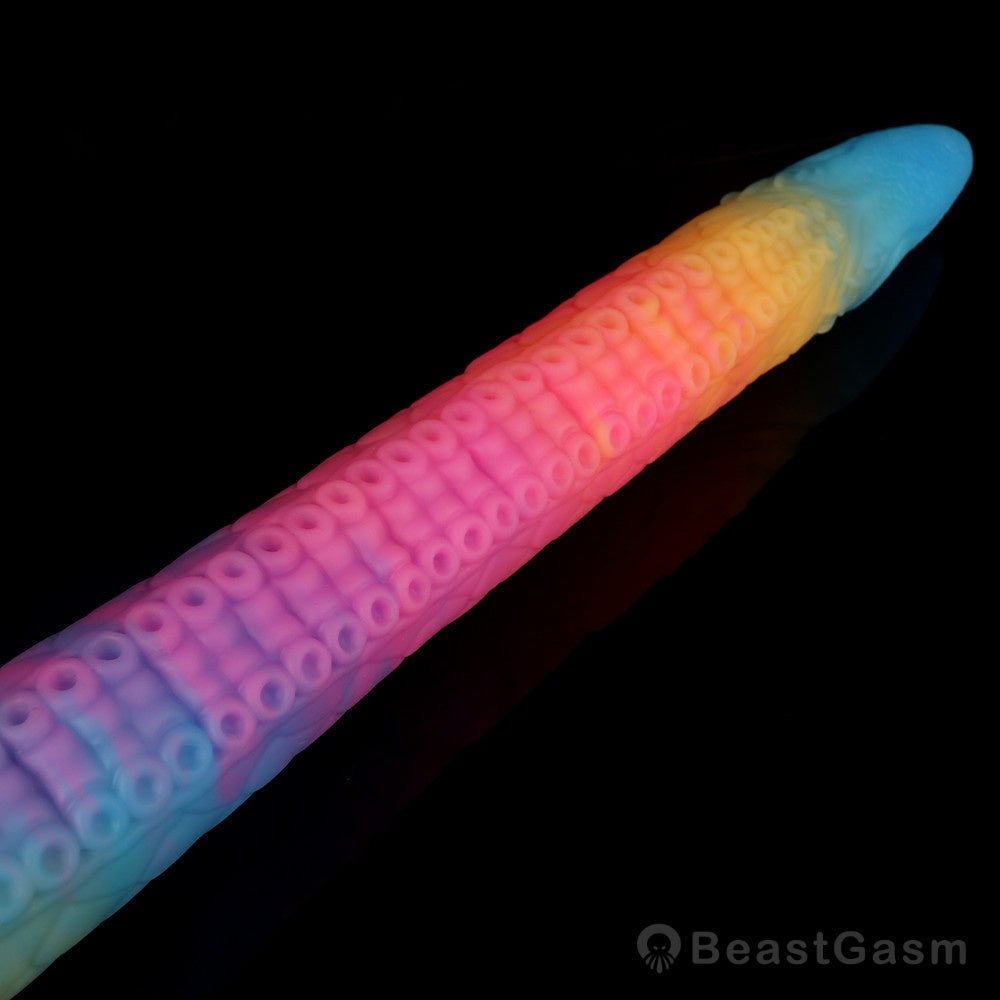Suction Cup Eel Tentacle – Deep, Soft & Luminous - BeastGasm