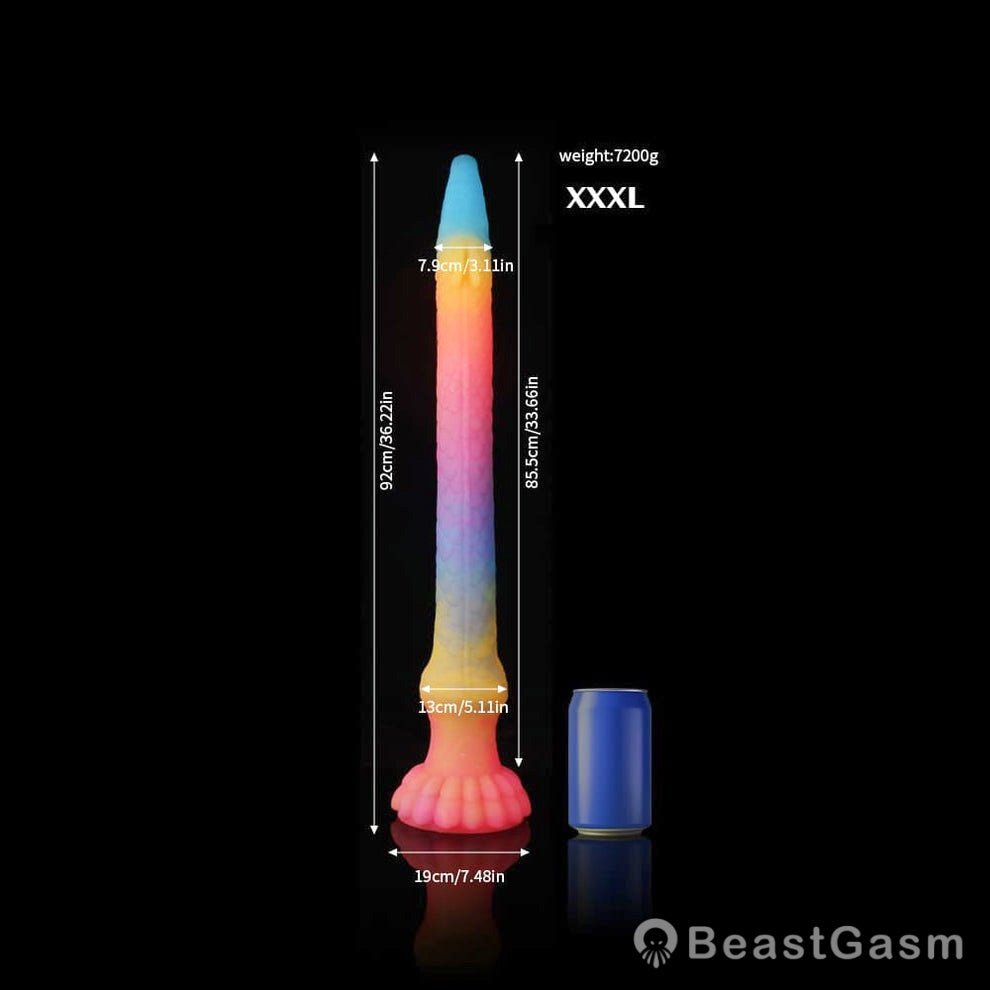 Suction Cup Eel Tentacle – Deep, Soft & Luminous - BeastGasm