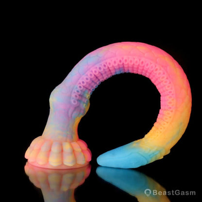 Suction Cup Eel Tentacle – Deep, Soft & Luminous - BeastGasm