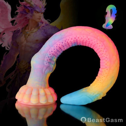 Suction Cup Eel Tentacle – Deep, Soft & Luminous - BeastGasm