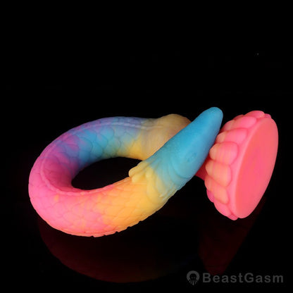 Suction Cup Eel Tentacle – Deep, Soft & Luminous - BeastGasm