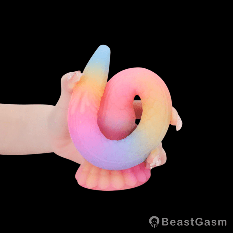 Suction Cup Eel Tentacle – Deep, Soft & Luminous - BeastGasm