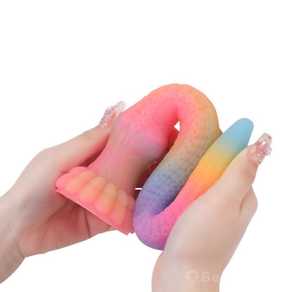 Suction Cup Eel Tentacle – Deep, Soft & Luminous - BeastGasm