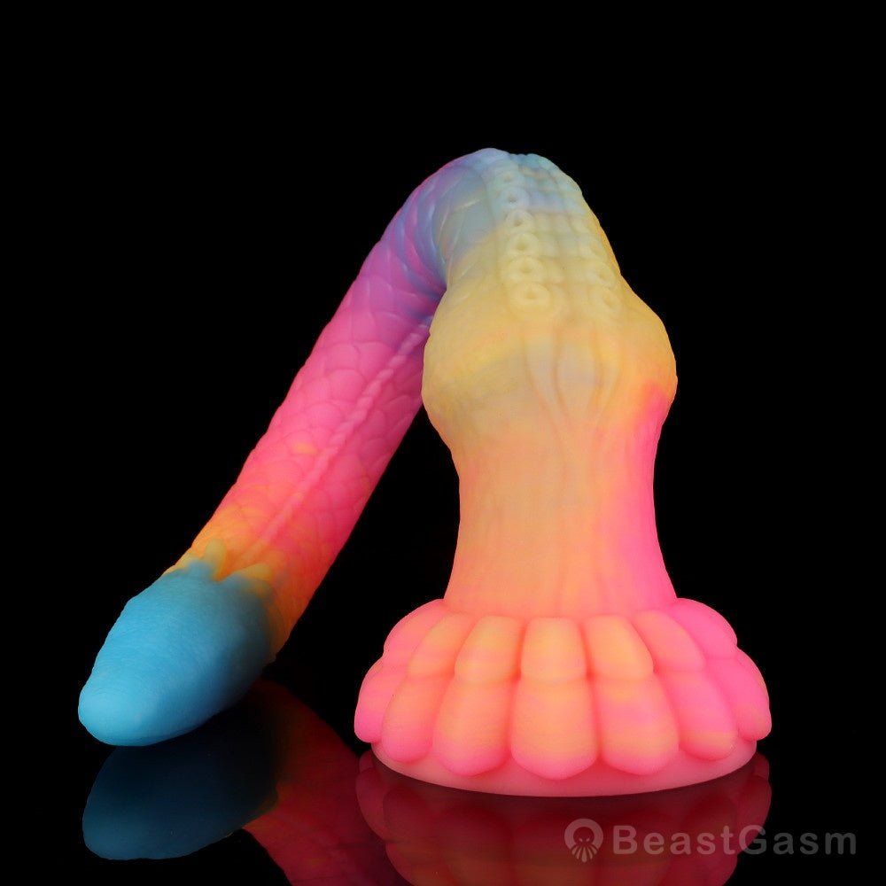 Suction Cup Eel Tentacle – Deep, Soft & Luminous - BeastGasm