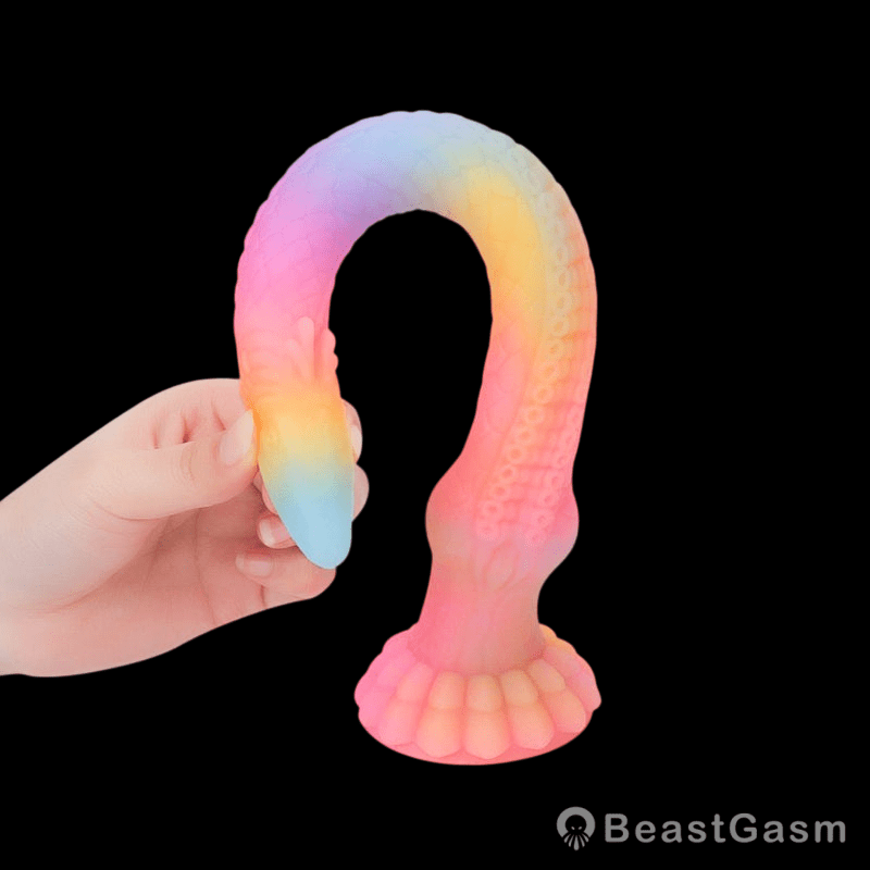 Suction Cup Eel Tentacle – Deep, Soft & Luminous - BeastGasm