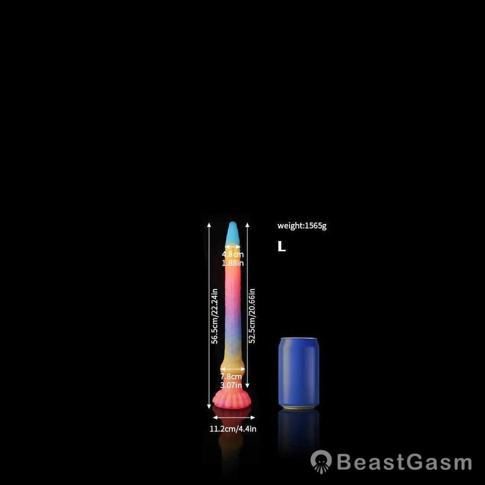 Suction Cup Eel Tentacle – Deep, Soft & Luminous - BeastGasm