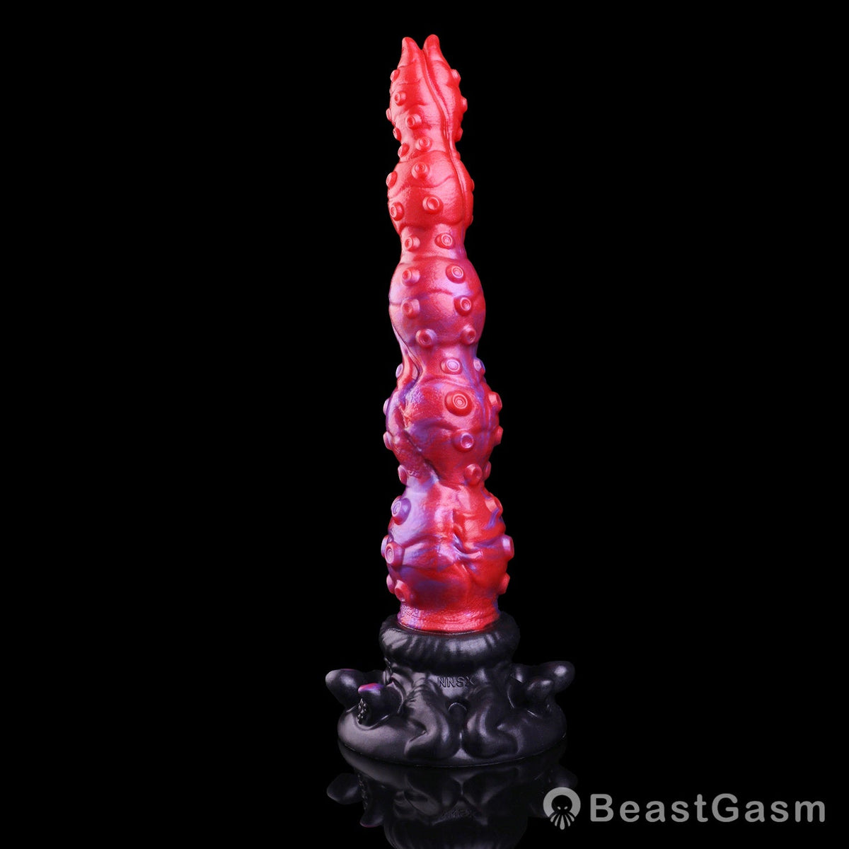 🐙 Surrender to Deep Bliss | Crimson Kraken Tentacle Dildo - BeastGasm