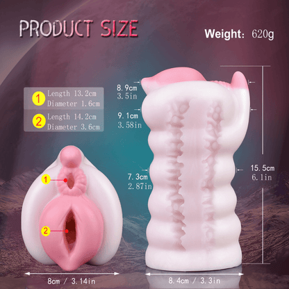 Swine Bliss Pig Masturbator – Dual - Entry Fantasy Stroker - BeastGasm