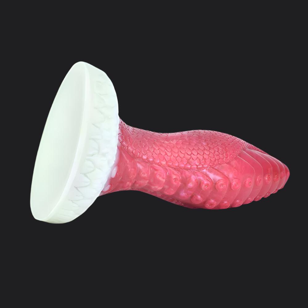 Symbiotic Dildo with Suction Bumps for Wild Orgasms - BeastGasm