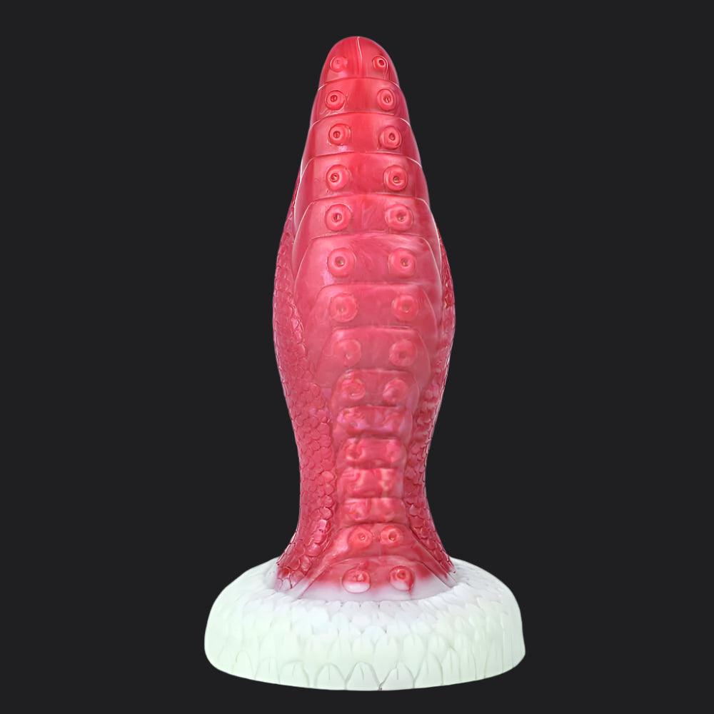 Symbiotic Dildo with Suction Bumps for Wild Orgasms - BeastGasm