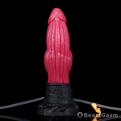 T - Rex 🦖 Ejaculating Inflatable Dildo – Thick & Textured - BeastGasm