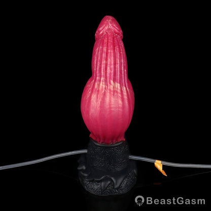 T - Rex 🦖 Ejaculating Inflatable Dildo – Thick & Textured - BeastGasm