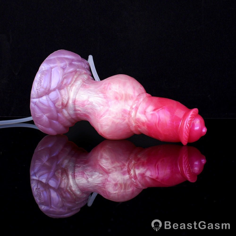 Tail - Thumping Fun with This Ejaculating Dildo - BeastGasm