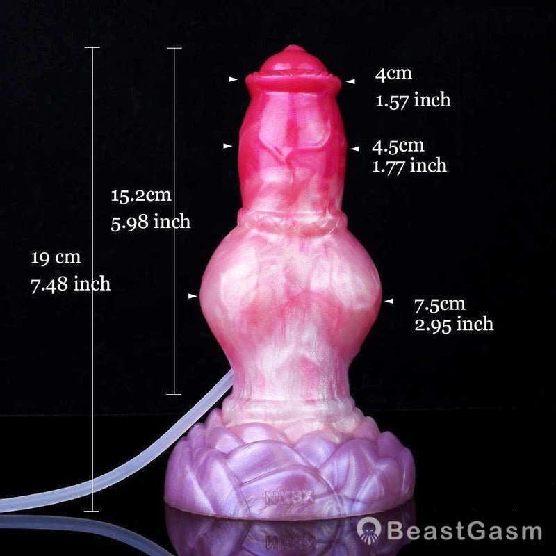 Tail - Thumping Fun with This Ejaculating Dildo - BeastGasm