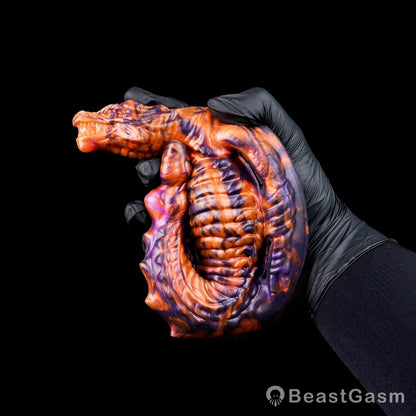 🎠 Tailflame Dragon Rider: Wearable Dual-Head Grinder - BeastGasm