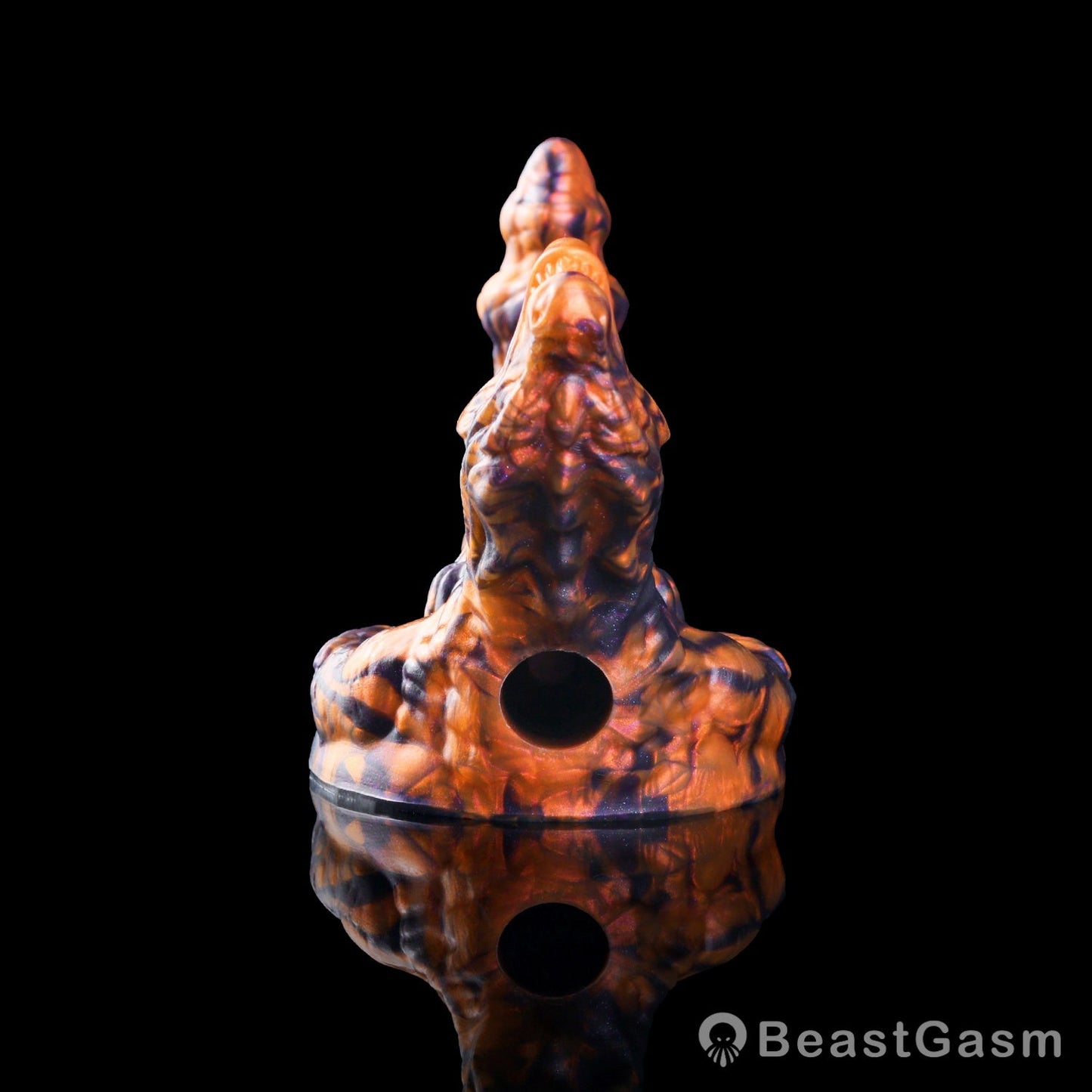 🎠 Tailflame Dragon Rider: Wearable Dual-Head Grinder - BeastGasm