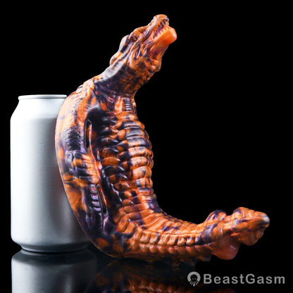 🎠 Tailflame Dragon Rider: Wearable Dual-Head Grinder - BeastGasm