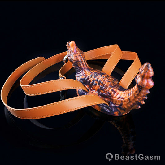 🎠 Tailflame Dragon Rider: Wearable Dual-Head Grinder - BeastGasm