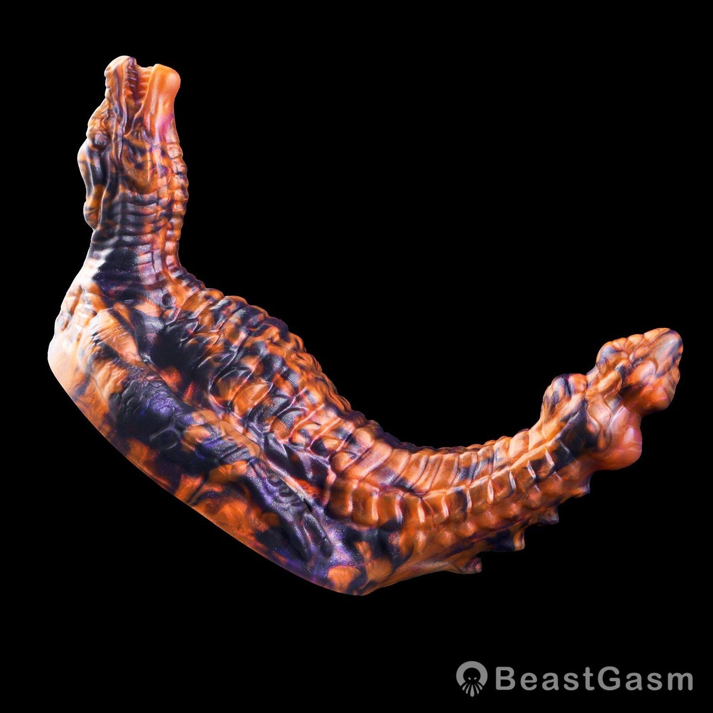 🎠 Tailflame Dragon Rider: Wearable Dual-Head Grinder - BeastGasm