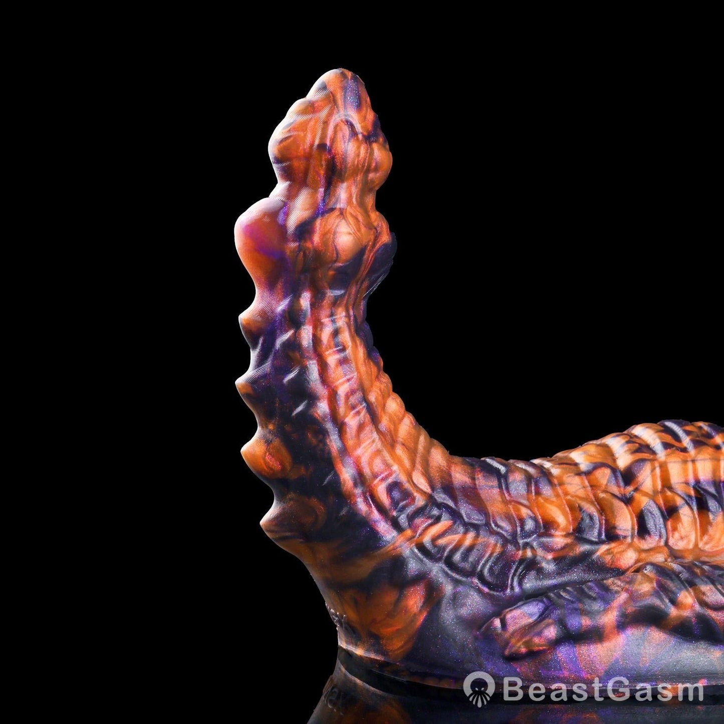 🎠 Tailflame Dragon Rider: Wearable Dual-Head Grinder - BeastGasm