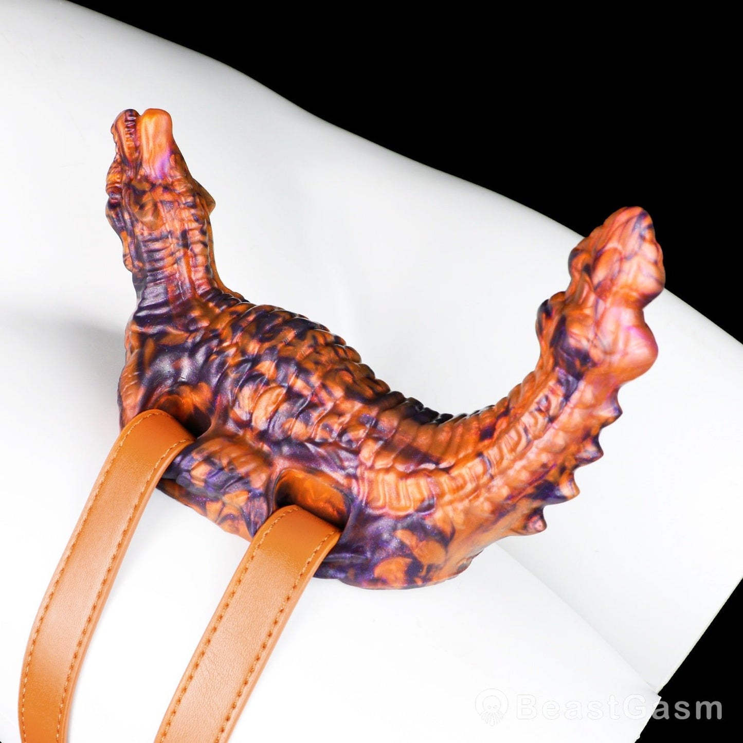 🎠 Tailflame Dragon Rider: Wearable Dual-Head Grinder - BeastGasm