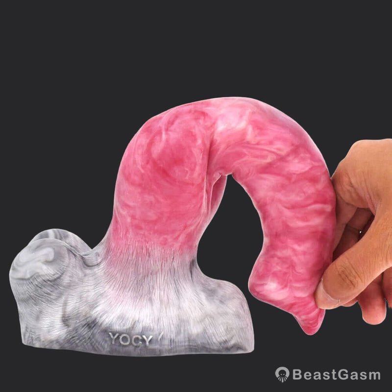 Tame the Wild with This Ribbed Werewolf Dildo - BeastGasm