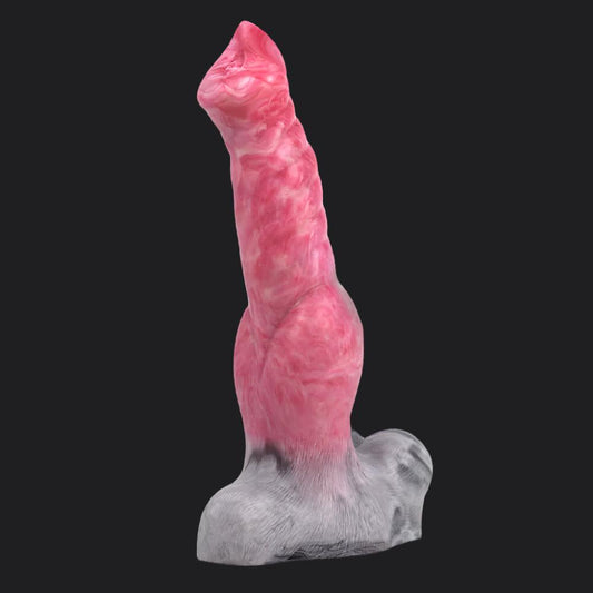 Tame the Wild with This Ribbed Werewolf Dildo - BeastGasm