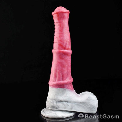 🐴 Taranus Vibrating Minotaur Dildo – Huge 9.6 - Inch for Deep Satisfaction - BeastGasm