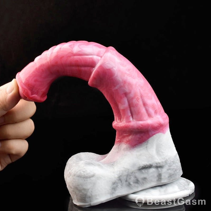 🐴 Taranus Vibrating Minotaur Dildo – Huge 9.6 - Inch for Deep Satisfaction - BeastGasm