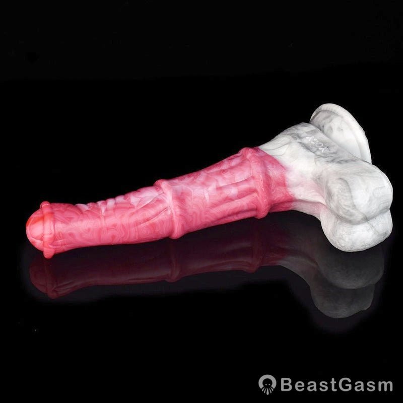 🐴 Taranus Vibrating Minotaur Dildo – Huge 9.6 - Inch for Deep Satisfaction - BeastGasm