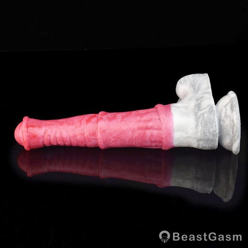 🐴 Taranus Vibrating Minotaur Dildo – Huge 9.6 - Inch for Deep Satisfaction - BeastGasm
