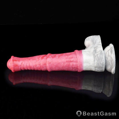 🐴 Taranus Vibrating Minotaur Dildo – Huge 9.6 - Inch for Deep Satisfaction - BeastGasm