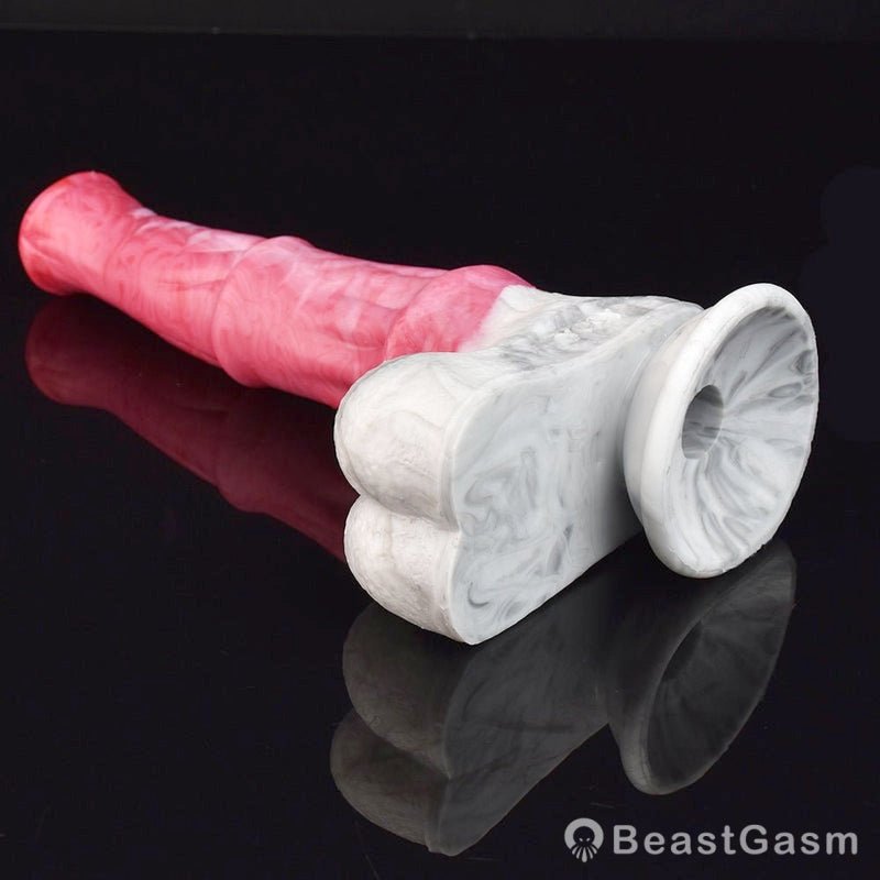 🐴 Taranus Vibrating Minotaur Dildo – Huge 9.6 - Inch for Deep Satisfaction - BeastGasm