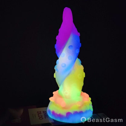Tentacle Dildo Glow in the Dark – Dream Monster by BeastGasm - BeastGasm