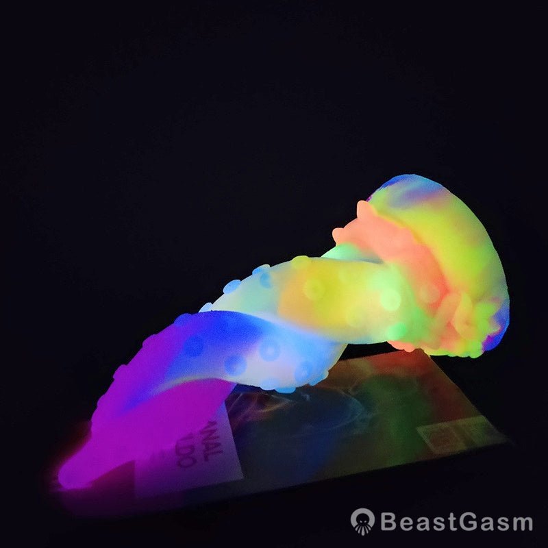 Tentacle Dildo Glow in the Dark – Dream Monster by BeastGasm - BeastGasm