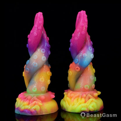 Tentacle Dildo Glow in the Dark – Dream Monster by BeastGasm - BeastGasm