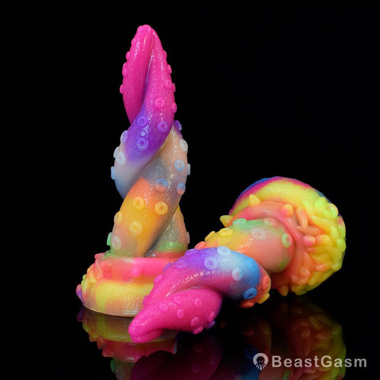 Tentacle Dildo Glow in the Dark – Dream Monster by BeastGasm - BeastGasm