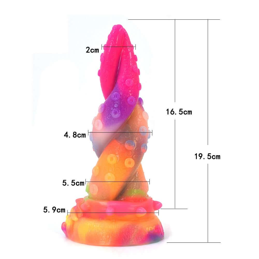 Tentacle Dildo Glow in the Dark – Dream Monster by BeastGasm - BeastGasm