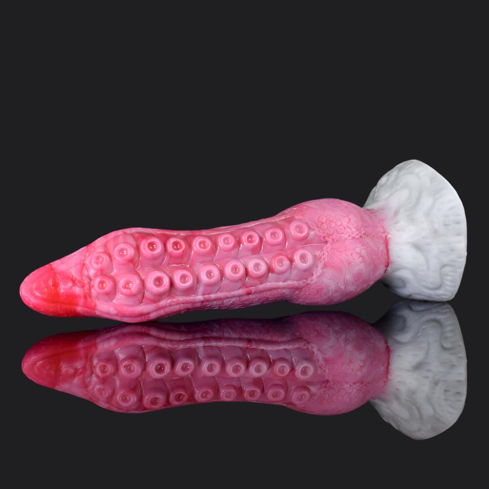Tentacle Dildo with Suckers for Deep Fantasy Play - BeastGasm