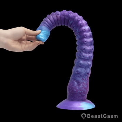 Tentacle Dildo With Suction – Deep Sea Thrills – Blue octopus - BeastGasm