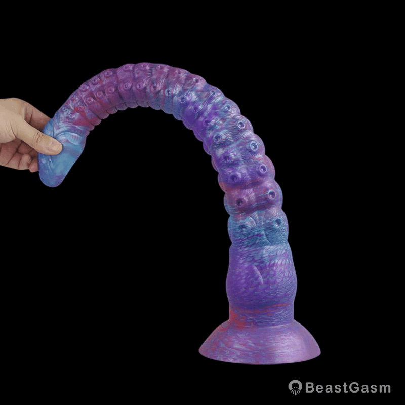 Tentacle Dildo With Suction – Deep Sea Thrills – Blue octopus - BeastGasm