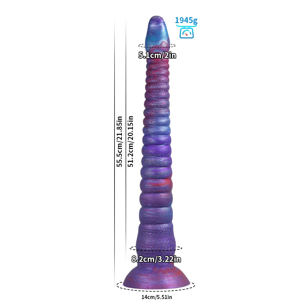 Tentacle Dildo With Suction – Deep Sea Thrills – Blue octopus - BeastGasm