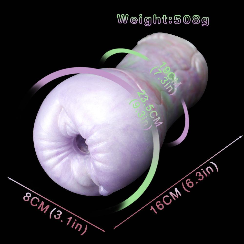 The Cave Worm – Platinum Silicone Fantasy Pocket Stroker for Men - BeastGasm