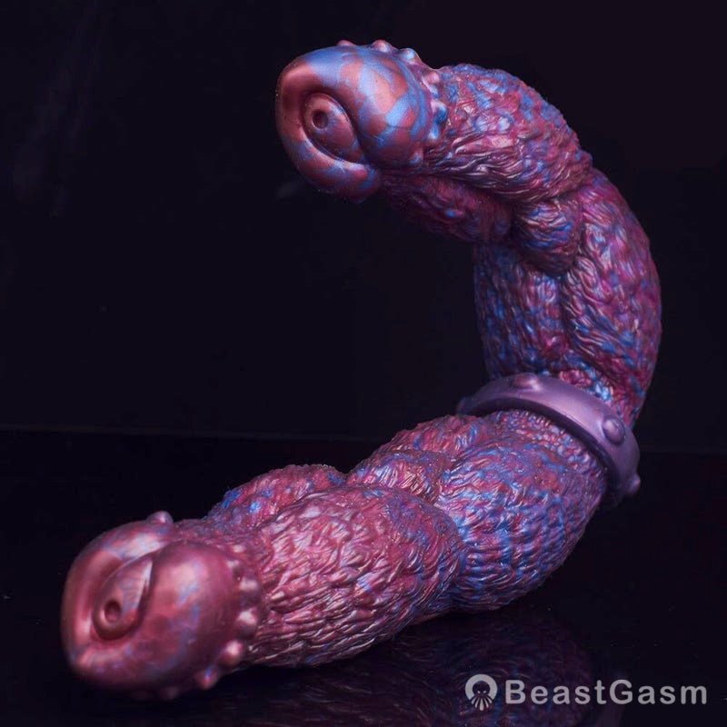 🐎 😈 Thick Ribbed Horse Dildo – 16.85” Fantasy Toy for Deep Play - BeastGasm